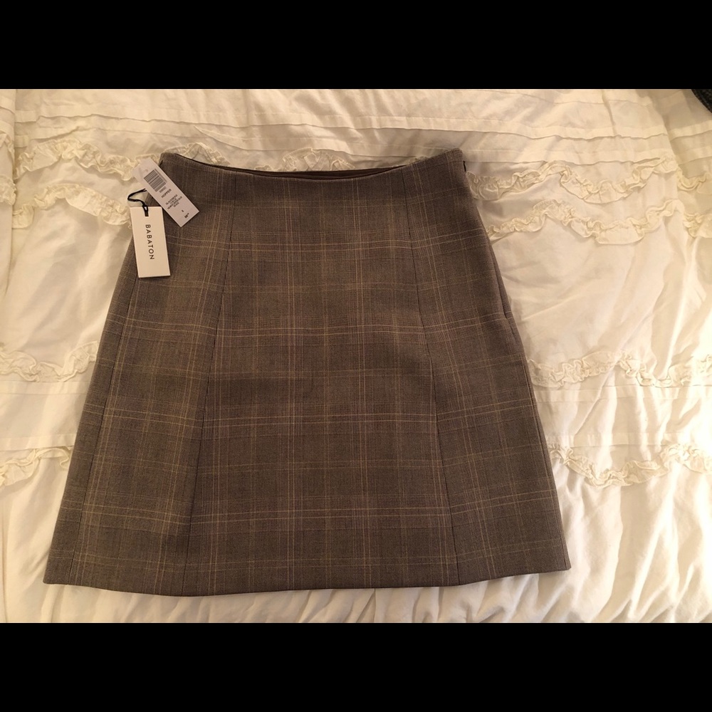 Aritzia Babaton Modern Mini Skirt (Hopper)